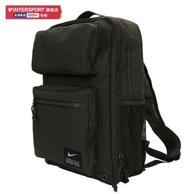 NIKE耐克氣墊雙肩包男大容量運動包戶外旅行背包學生書~特價