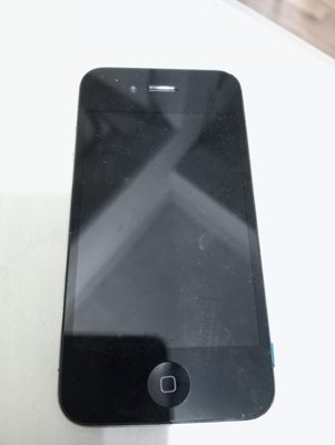 iPhone 4 二手apple手機系細使用  4吋黑色