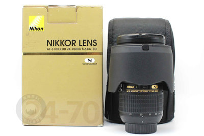 【高雄青蘋果3C】NIKON AF-S 24-70mm F2.8 G ED N 大三元 二手鏡頭  #84810
