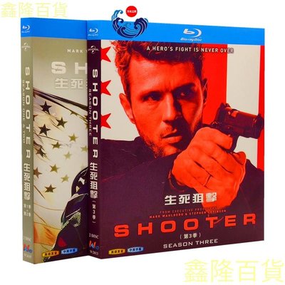 BD藍光美劇 生死狙擊/Shooter/1080P高清第1-3季帶中字完整版全集  藍光碟非普通DVD