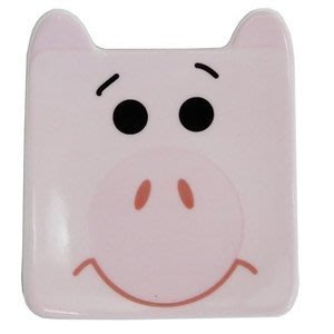日貨 火腿豬 小方盤 盤子 碟子 小盤子 小碟子 皮克斯 玩具總動員 迪士尼 Disney 正版 L00010841