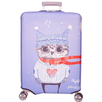 【巧婦樂】新一代 貓頭鷹行李箱保護套(29-32吋行李箱適用)一個