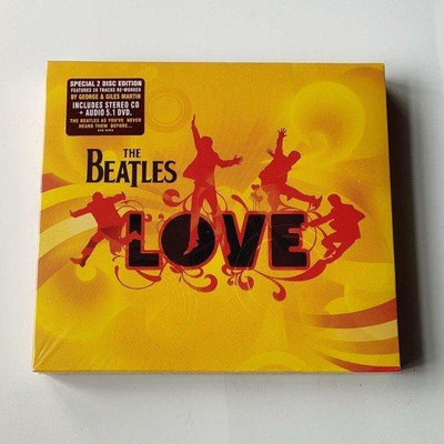 披頭士樂隊甲殼蟲情歌 The Beatles Love Audio CD/DVD 現場專輯