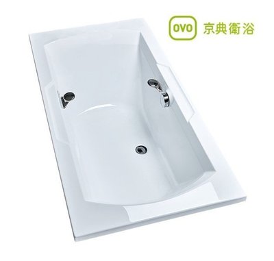 【工匠家居生活館】OVO 京典衛浴 BH113A 壓克力浴缸 無牆 空缸 105*75cm 浴缸