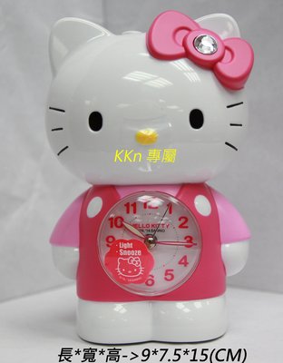 KKn C7_030800 Hello Kitty JM-E899 靜音指針 鬧鐘