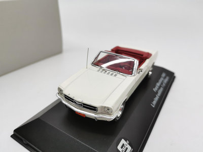 汽車模型 車模 收藏模型Premium X 1/43 福特野馬 Musang 1965 合金敞篷模型起疹