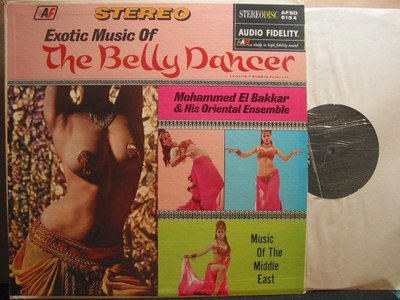 482*AD*美版黑膠*Exotic Music Belly Dancer*Mohammed El Bakkar*NM