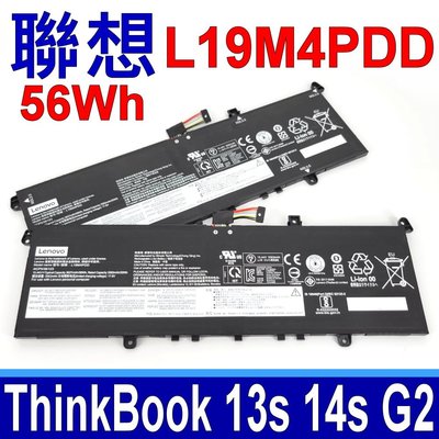 LENOVO 聯想 L19M4PDD 原廠電池 5B10Z37621 ThinkBook 13s G2 14s G2