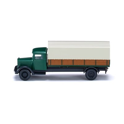 傑仲(有發票) 博蘭 公司貨 WIKING Flatbed truck (MB L 2500) 094307 N