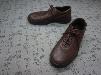 日本製 ECCO 高級真皮休閒鞋 USA 7 EUR 37 JPN 24 CM