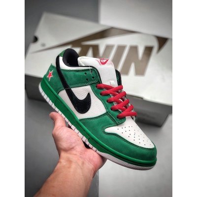 國潮運動代購Nike Dunk Low Pro SB 'Heineken' Red Star潮鞋| Yahoo