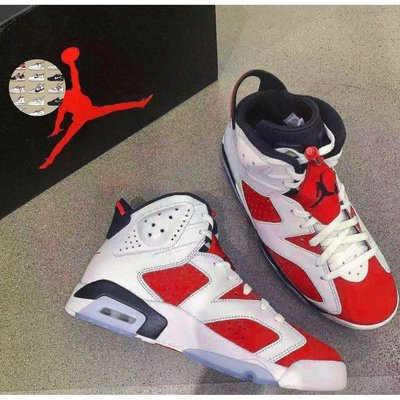 Air Jordan 6 "carmine" 胭脂 紅白 2021復刻 籃球鞋 CT8529-106