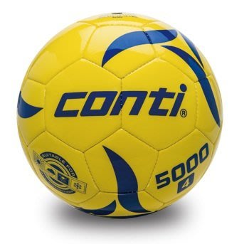"爾東體育" CONTI S5000-4-Y CONTI足球 4號鏡面抗刮頂級TPU車縫足球 4號足球 足球 TPU