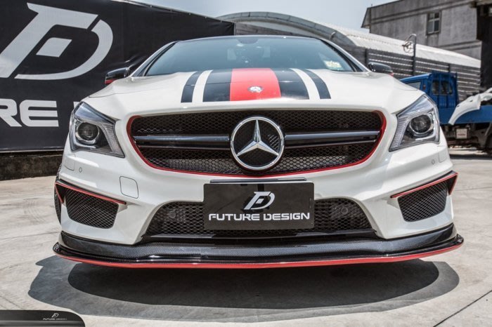 政銓企業有限公司 賓士benz W117 Cla 250 45 Amg 保桿45款前保風刀定風翼pp材質現貨 Yahoo奇摩拍賣