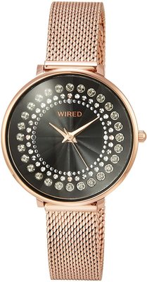 日本正版 SEIKO 精工 WIRED f AGEK455 女錶 手錶 皮革錶帶 日本代購