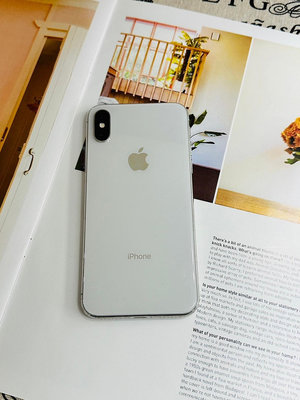 勝利店-二手機#中古機APPLE IPHONE X (5.8吋) 64G 白色(電池健康度78%)