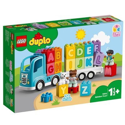 台中＊＊宏富玩具＊＊樂高積木 LEGO DUPLO 10915 字母卡車