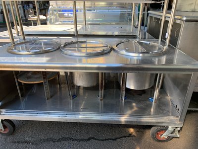 桃園國際二手貨中心----ST魯桶   湯鍋  煮麵鍋  湯桶  二隔湯筒  直徑36、高18、34cm