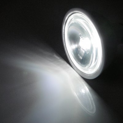 12V-晝白色LED-MR16-PC-1W燈泡 - led 杯燈 燈杯 投射燈泡 投射杯燈 崁燈 GU5.3 燈泡