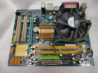 技嘉GA-G31M-ES2L (rev. 1.1)主機板 + Intel E5200 2.5GCPU含風扇 "現貨