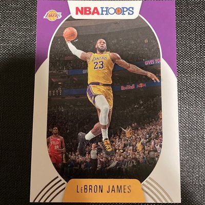 Lebron james hoops湖人隊招牌飛扣卡