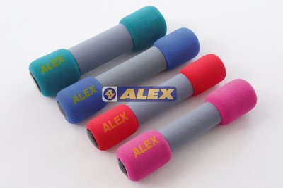 快速出貨 台灣製造 ALEX C-07 女生用 韻律啞鈴 一對入 3磅 3LB 有氧 雕塑 健身 美體