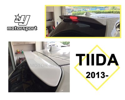 》傑暘國際車身部品《 全新 NISSAN BIG TIIDA 5D 13 14 15 2013 年 5門 尾翼 含烤漆