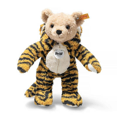 全新 STEIFF 德國金耳釦 泰迪熊 Teddy bear tiger 泰迪熊老虎 虎年限定版 (經典泰迪熊 黃標)