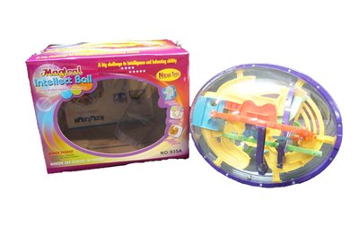 佳佳玩具 ----- 3D 魔幻 智力球 迷宮球 軌道球 新版橢圓形 168關 【CF72238】