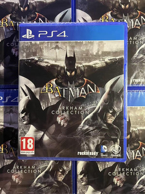 全新原封PS4游戲光盤 蝙蝠俠阿卡姆合集 年度版全DLC49882