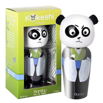 【Kokeshi】Bambu 友誼娃娃 男性淡香水 50ml(熊貓限量版)