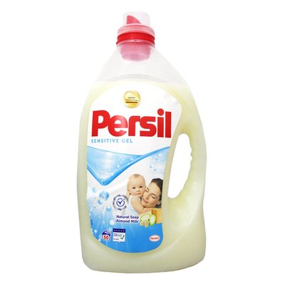 【易油網】【缺貨】Persil 高效能洗衣精 送洗髮精 50杯 強力洗淨 (白色) 凝露 Costco 3.65L