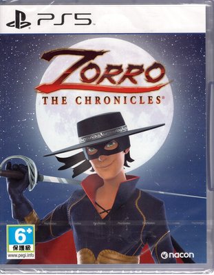 PS5遊戲 蒙面俠蘇洛 Zorro The Chronicles 中文版【板橋魔力】