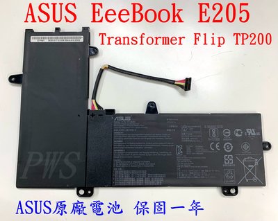 【全新華碩 ASUS B21N1504 原廠電池】Transformer Flip TP200S TP200 E205S