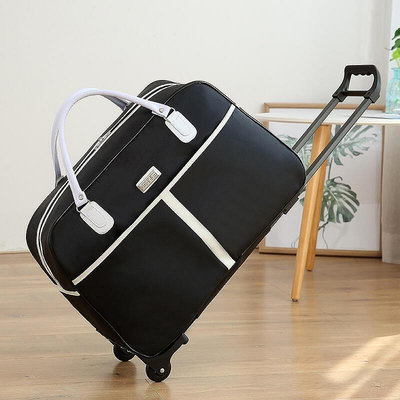拉杆包女大容量拉杆袋輕便旅行包旅行袋手提包拖拉包行李包男