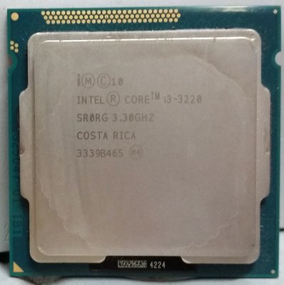 {  電腦水水的店} ~Intel i3-3220處理器  3.3GHz /LGA1155 特價 $300請自取