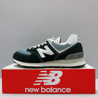 New Balance 574 男女款 黑色 麂皮 鞋皇 經典款 復古 D楦 運動 休閒鞋 ML574HF2