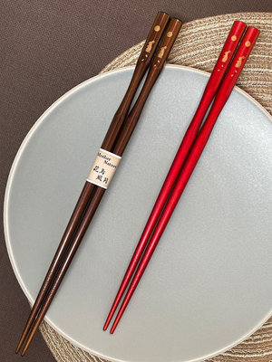 現貨 日本進口sunlife實木筷家用高檔單人裝尖頭個人專用高端日式筷子