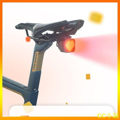 CC小鋪自行車燈可改變形狀尾燈智能自動剎車傳感器可改變形狀燈ipx6防水usb充電airtag自行車尾燈