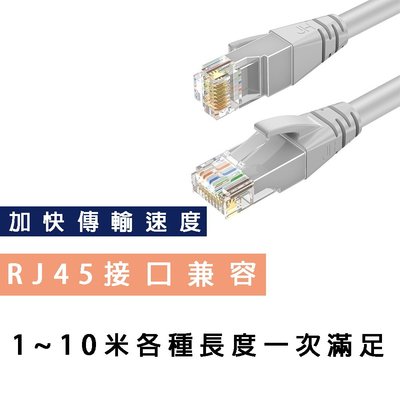 含稅 Cat-6 １０米 高速網路線 網路線 RJ45 高速寬頻網路線 ADSL 路由器網路 乙太網路線