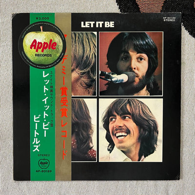二手 首版 The Beatles- let it be   黑膠 唱片 CD LP【善智】649