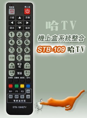 哈TV寬頻 數位機上盒 哈TV 數位機上盒專用遙控器 (可直接設定或學習電視遙控器)