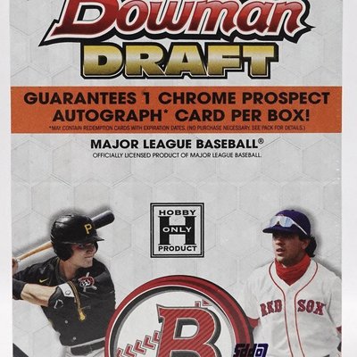 全新現貨] 2021 Topps Bowman Draft Asia Edition Box 全新未拆卡盒