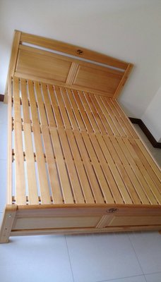 《鑫進行》新品 單人床架 雙人床架 實木 床板實木 / 檜木色