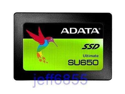 全新公司貨_威剛ADATA SU650 2.5吋240G / 240GB SSD(SATA3固態硬碟,有需要可代購)