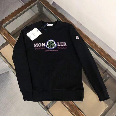 現貨直出 MONCLER 秋冬季新款衛衣男士高檔純棉毛圈棉%100無痕歐美潮牌胖哥帥 明星大牌同款