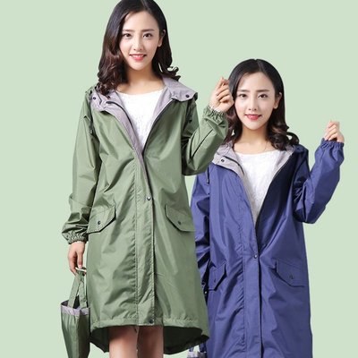 日本森系一件式雨衣 連身雨衣 徒步雨衣 連身雨衣 時尚雨衣 輕薄透氣雨衣 學院風雨衣 洋裝式雨衣 日本雨衣 女士雨衣 雨-慧友芊家居