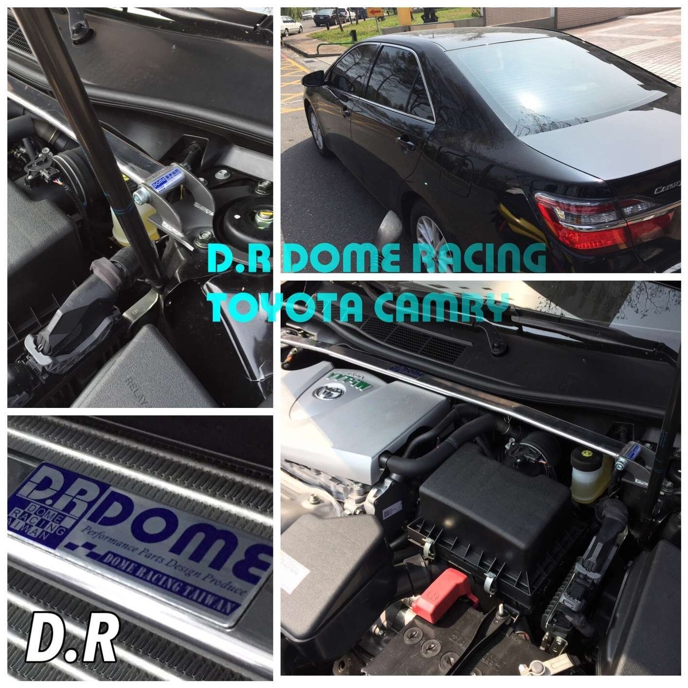 童夢國際 D R Dome Racing Toyota 16 Camry 引擎室拉桿鋁合金油電hybrid Yahoo奇摩拍賣