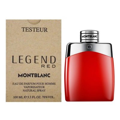 『山姆百貨』Mont Blanc 萬寶龍 傳奇烈紅 男性淡香精 100ml TESTER有蓋