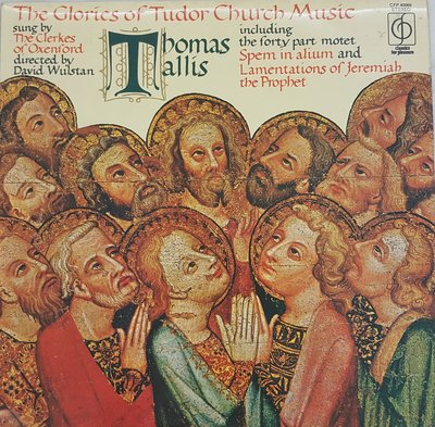 ｛夏荷 美學生活小舖}黑膠Thomas Tallis The glories of Tudor church music